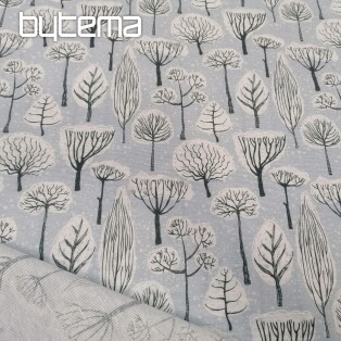 Decorative fabric BETY trees