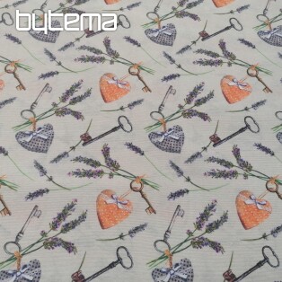 Decorative fabric CLAUDIE lavender
