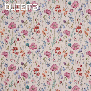 Tapestry fabric BLOOMING MEADOW