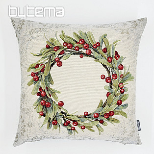 Decorative pillow cover CHRISTMAS WREATH