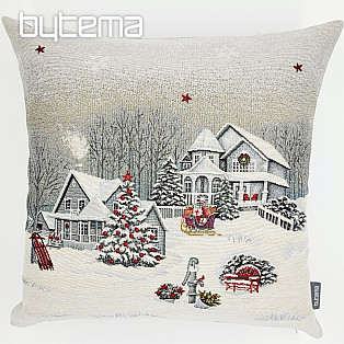 Christmas decorative pillow cover CHRISTMAS LANDSCAPE