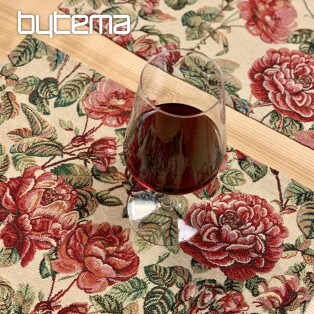 Tapestry tablecloth, Rosal scarf