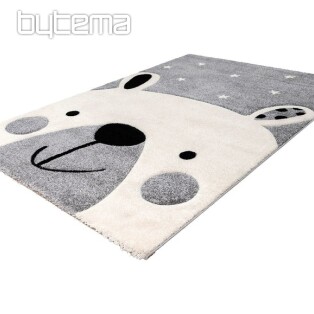 Children carpet AMIGO 323 Bear grey