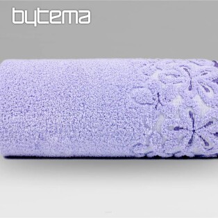Luxury towel and bath towel BELLA lavender
