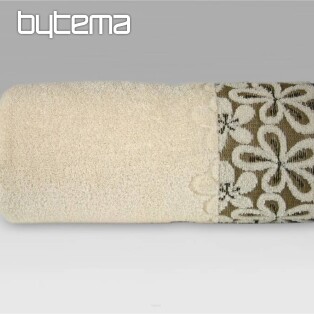 Luxury towel and bath towel BELLA cream
