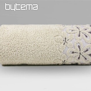 Luxury towel and bath towel BELLA beige