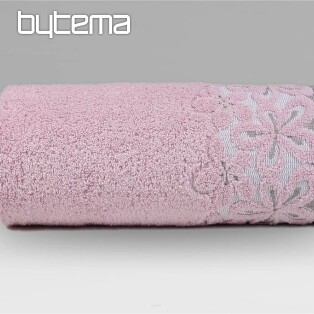 Luxury towel and bath towel BELLA pink