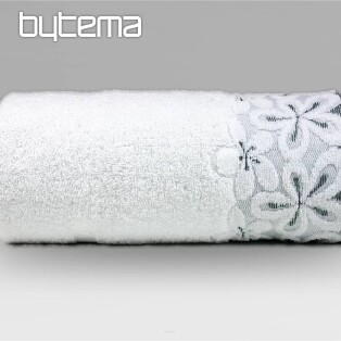 Luxury towel and bath towel BELLA white