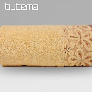 Luxury towel and bath towel BELLA apricot