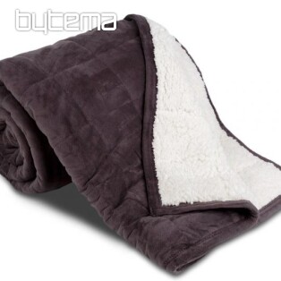Microfiber blanket EXTRA SOFT SHEEP - grey