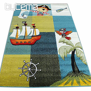 children´s carpet Pirat Mondo