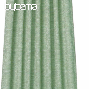 Decorative curtain FLORENTI green 146x245 cm