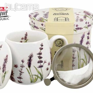 Classic lavender plump with strainer and lid