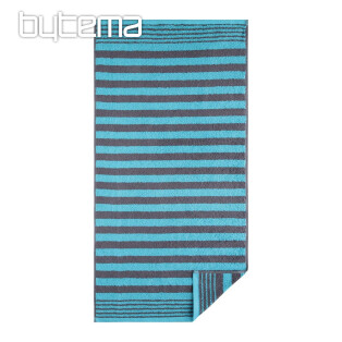 Luxury towel and bath towel LIO blue