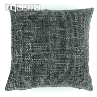 Decorative pillow-case HOPSACK anthracite