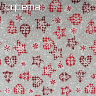 Christmas decorative fabric MIX LAPONIA