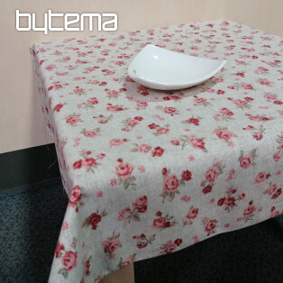 Tablecloth - red rose