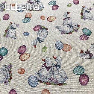 Gobelin fabric EASTER-HUŠIČKY