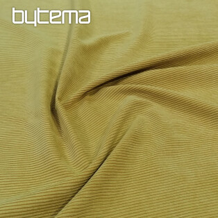 upholstery fabric RIB OCHER mustard