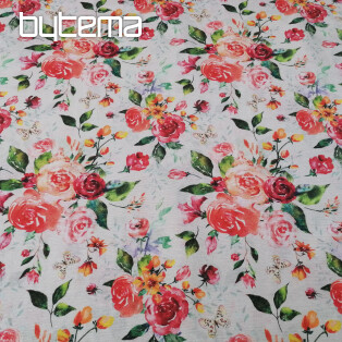 Decorative fabric ZAIDA FLOWERS