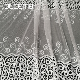 Luxury embroidered curtain 266844