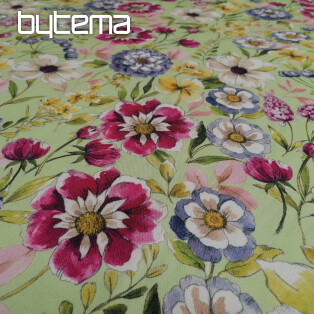 Decorative fabric KEILA green