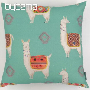 Decorative pillow cover Lama