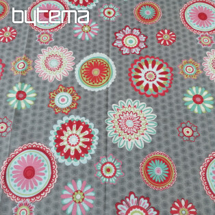 Decorative curtain Mandala flower -130x245 cm