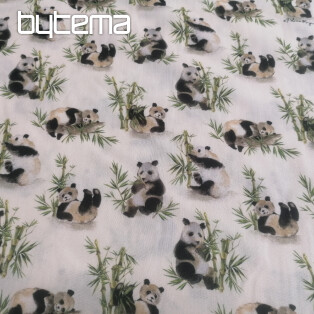 PANDA cotton fabric