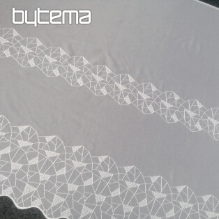 Curtain veil with embroidery V302