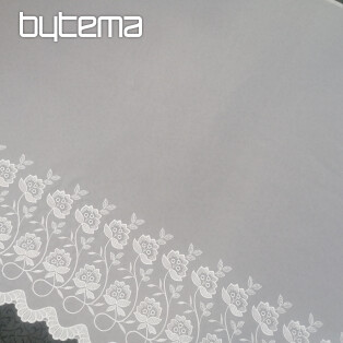 Curtain veil with embroidery 1B 13278