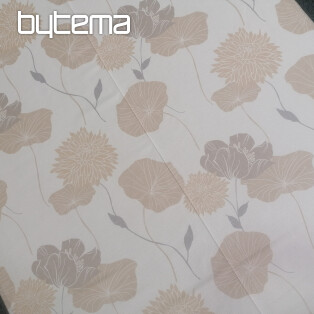 Decorative fabric Taurus-beige flowers