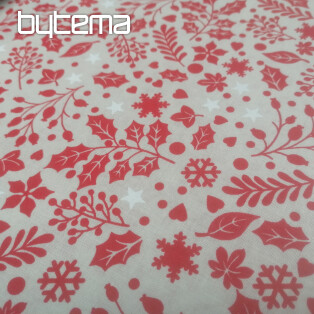 CESMINA cotton fabric red