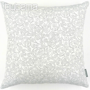 Christmas decorative cushion cover FLASH Ornament silver