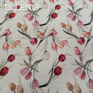 Tapestry fabric TULIPS
