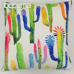 Cactus cushion cover