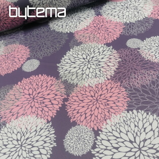 Decorative fabric BLACK OUT Astra lilac