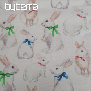 Decorative fabric EASTER RABBIT digital printing