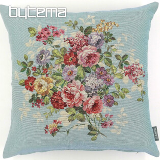Tapestry pillowcase Bouquet blue