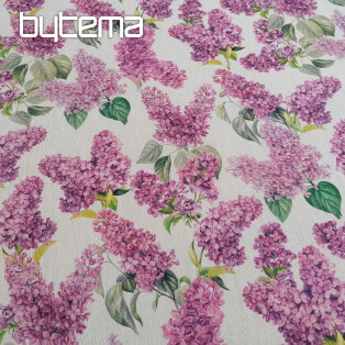 Lilac decorative fabric