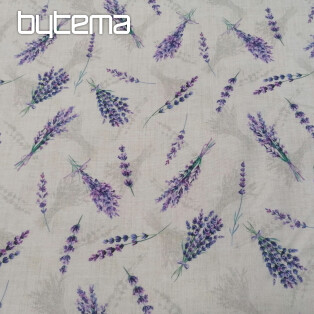 Lavender decorative fabric