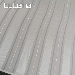 Curtain light cream stripes with stripes