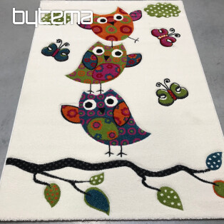 Children's piece rug OWLS and OWLS! Last pieces !