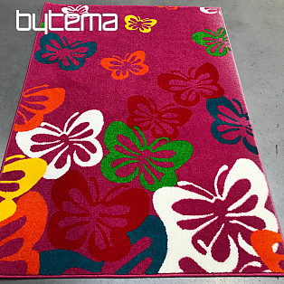 Children's piece rug BUTTERFLIES! Last pieces !