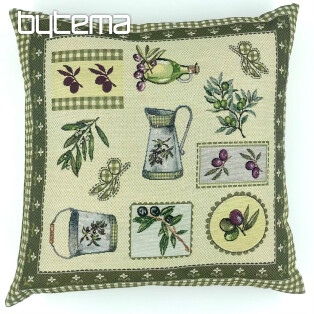 Tapestry pillow-case OLIVES A