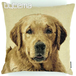 Tapestry pillow-case Dog labrador