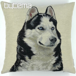 Tapestry cushion cover HUSKY