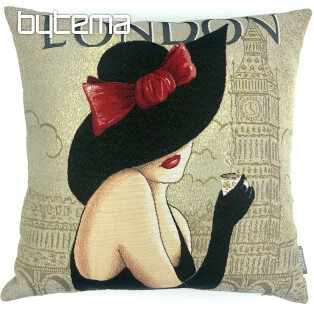 Tapestry pillow-case LADY London