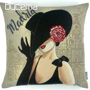 Tapestry pillow-case LADY Madrid