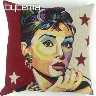 COMICS Audrey Hepburn Tapestry Cushion Cover